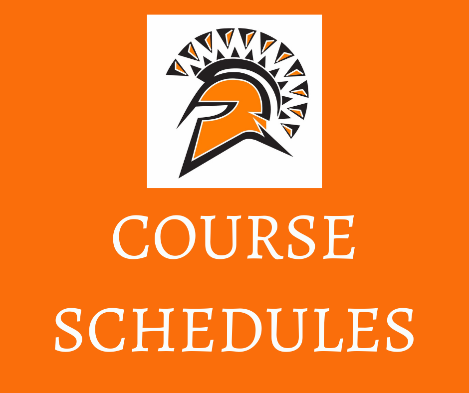 course schedules
